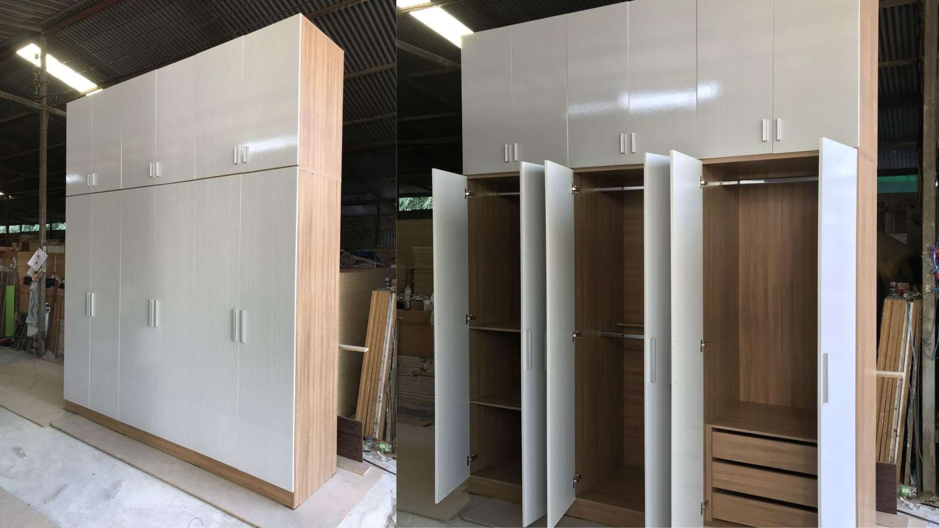 Pemasangan Lemari Pakaian Cibinong Bogor_ Hasil RaPI