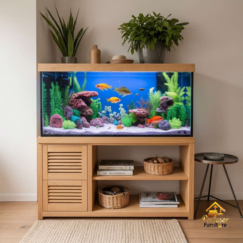 Meja Aquarium Minimalis HPL
