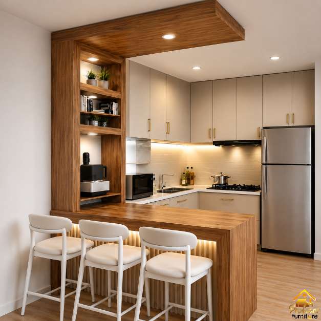 Kabinet Dapur Apartemen HPL