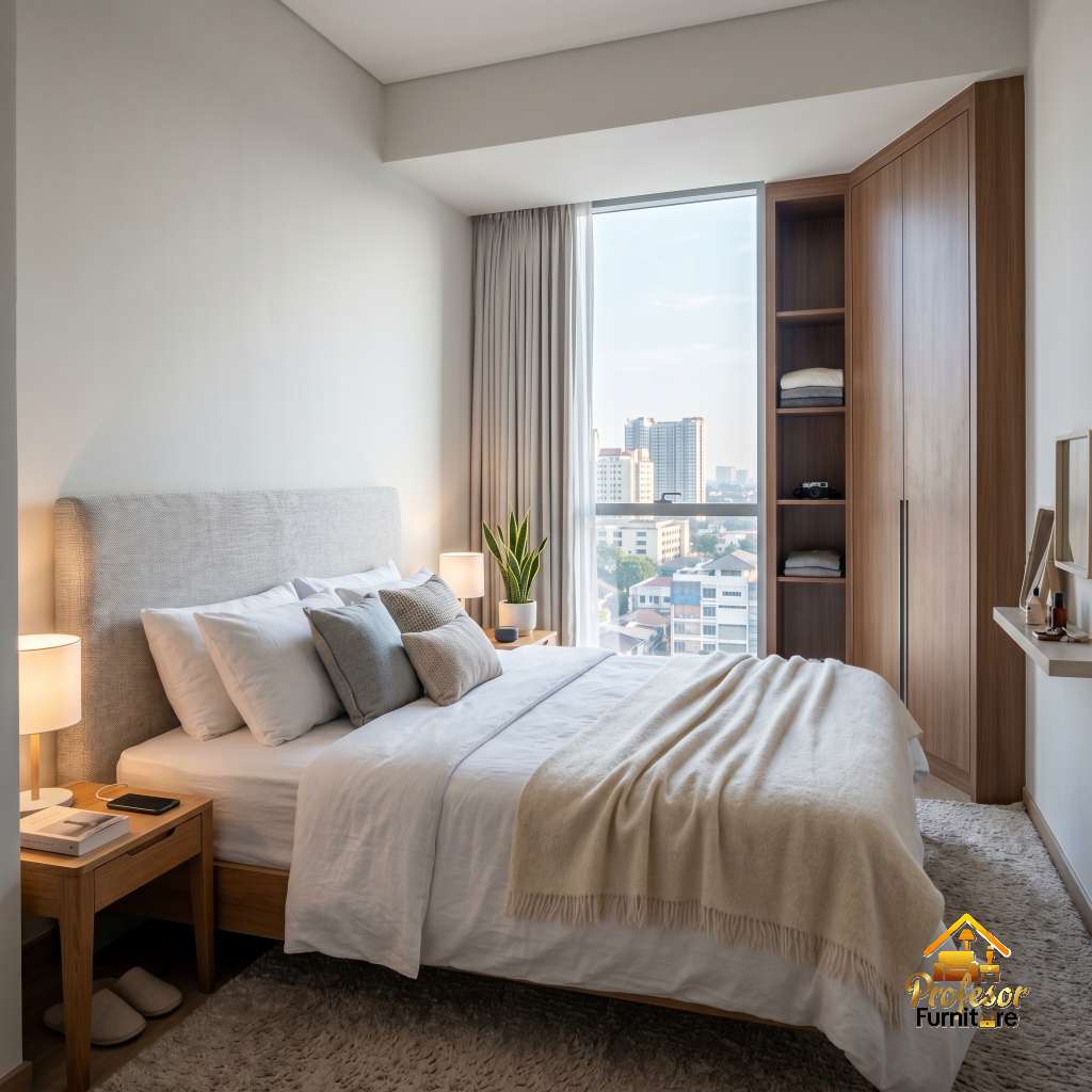Ranjang Tidur Apartemen HPL