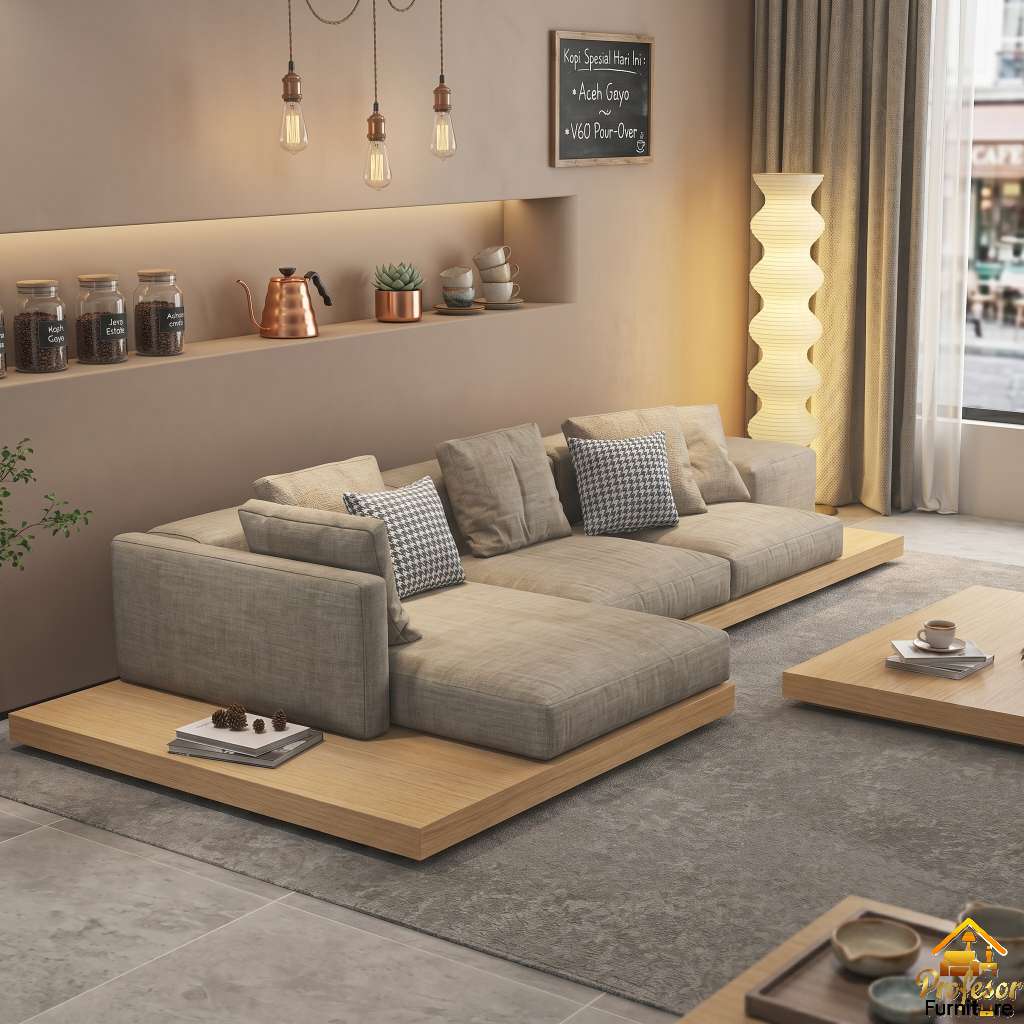 Sofa Cafe Lesehan Minimalis