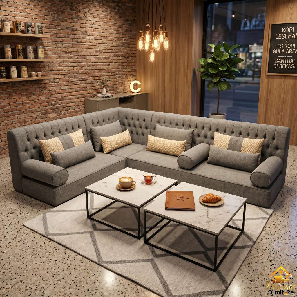 Sofa Cafe Lesehan Minimalis