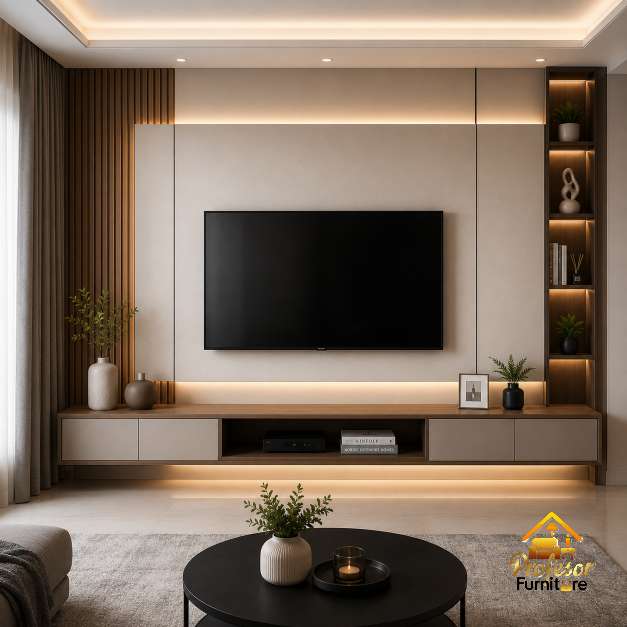 Backdrop TV Custom Depok