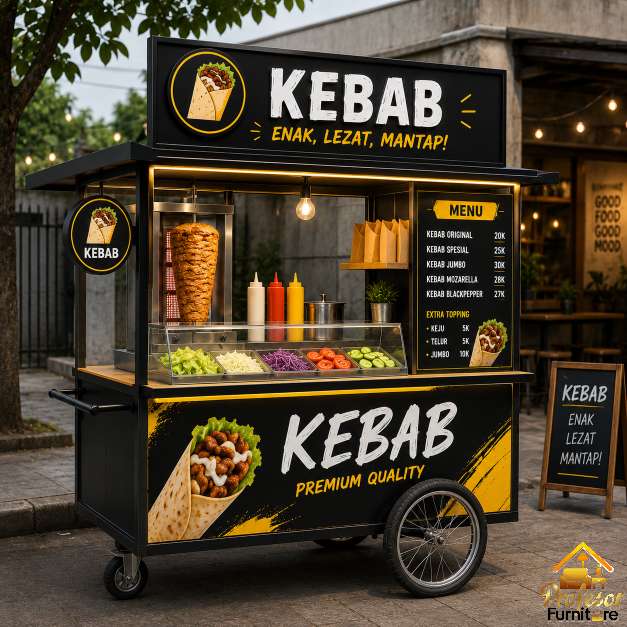 Stand Booth Kebab Jakarta