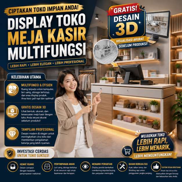 Display Toko Perabot Jakarta