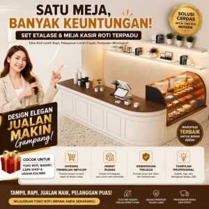 Display Toko Roti Bogor