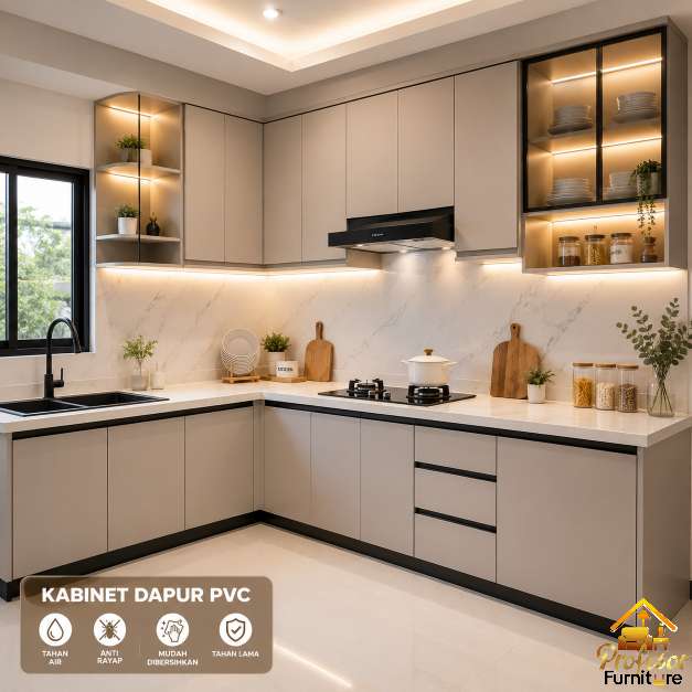 Kabinet Dapur PVC Tangerang