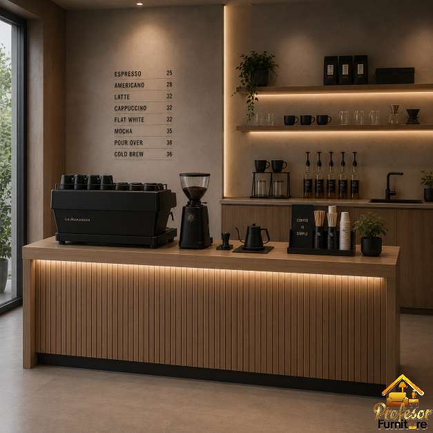 Meja Kopi Barista Bogor