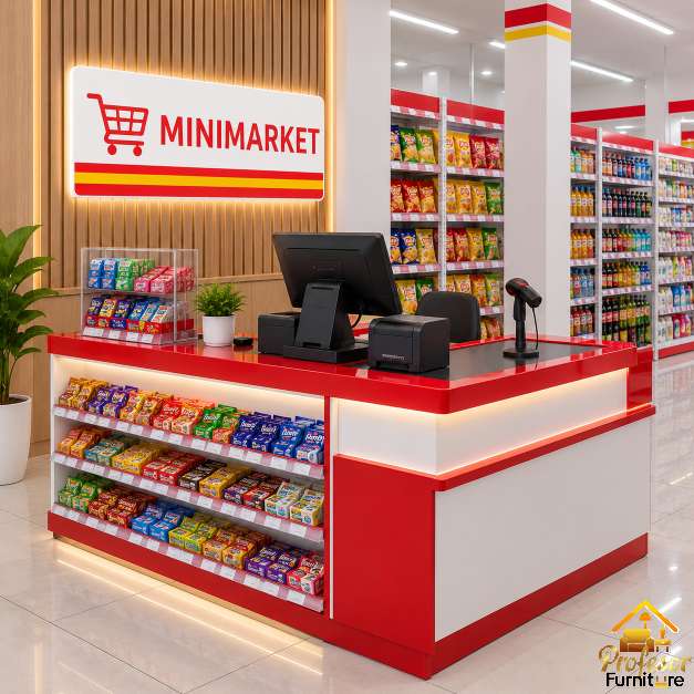 Meja Kasir Minimarket Bekasi