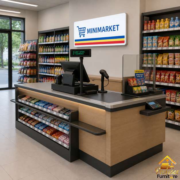Meja Kasir Minimarket Bekasi