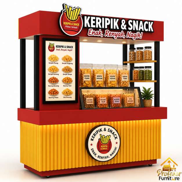 Stand Booth Makanan Kering