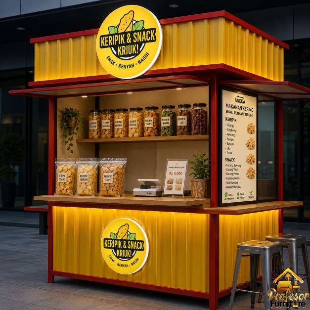Stand Booth Makanan Kering