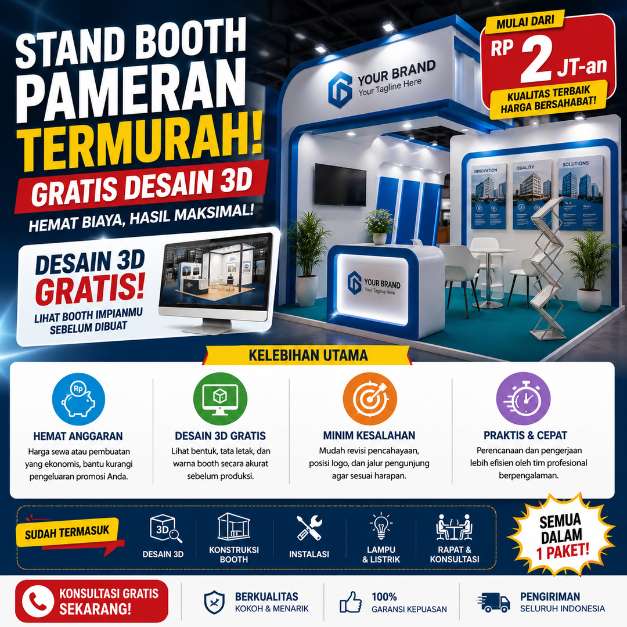 Stand Booth Pameran Bogor