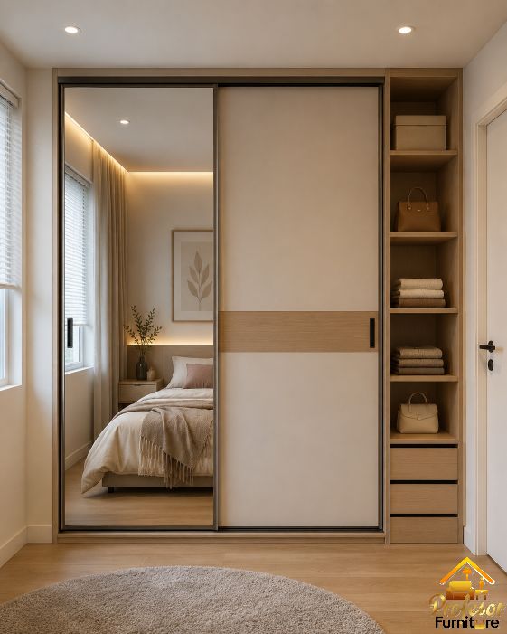lemari pintu geser