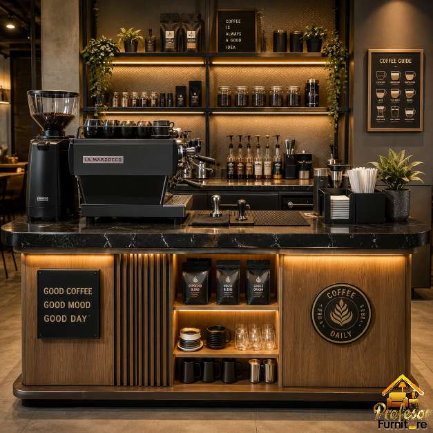 Meja Kopi Barista Depok