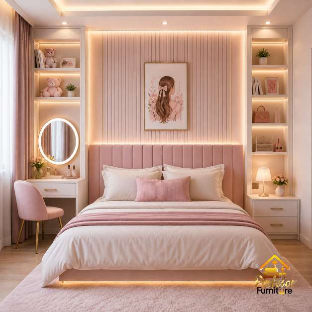 Backdrop Kamar Cewek