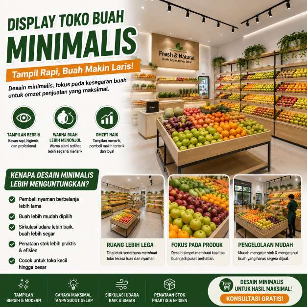 Ahli Display Toko Buah