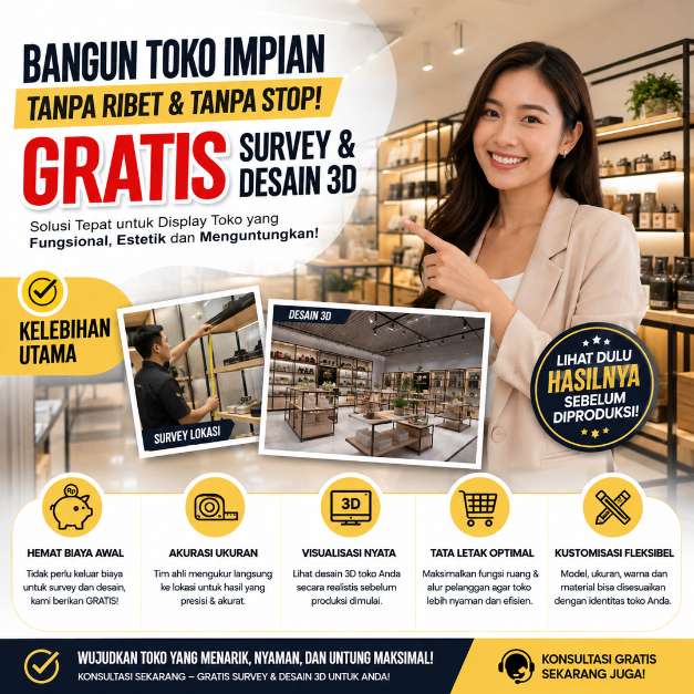 Display Toko Interior Depok