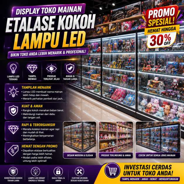 Display Toko Mainan Depok