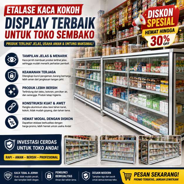 Display Toko Sembako Jakarta