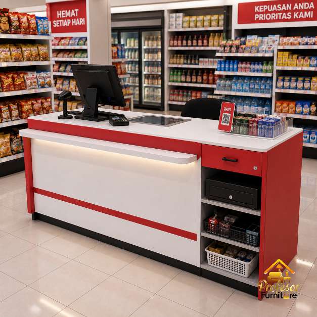 Meja Kasir Minimarket Tangerang