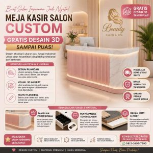 Meja Kasir Salon Kecantikan